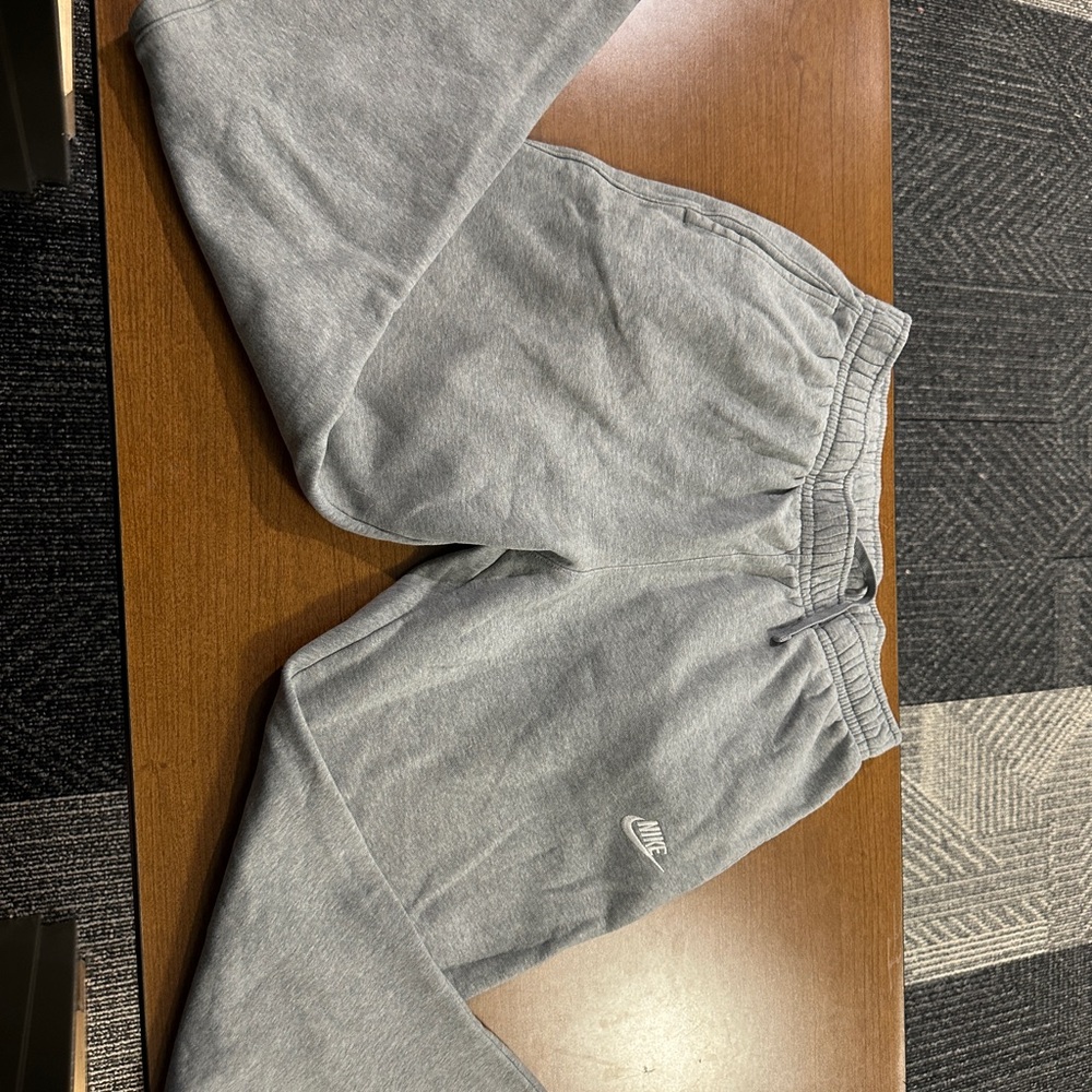 Nike Gray Straight Leg Pants